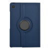  Samsung Galaxy Tab A8 10.5 X200 / X205 Tablettok - sötétkék fordítható műbőr tablet tok