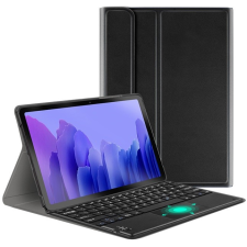  Samsung Galaxy Tab S6 Lite 10.4 / Tab S6 Lite 10.4 (2022) SM-P610 / P615 / P613 / P619, Bluetooth billentyűzetes, mappa tok, Touch Pad, mágneses rögzítés, Wooze Simple Touch, fekete (101353) - Tablet tok tablet tok
