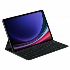 Samsung Galaxy Tab S9 bőr hatású QWERTY angol nyelvű tablet tok fekete (EF-DX710BBEGGB) (EF-DX710BBEGGB) tablet tok