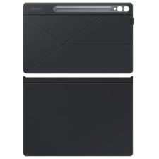 Samsung Galaxy Tab S9 Plus 12.4 SM-X810 / X816B, mappa tok, mágneses rögzítés, érintőceruza tartó, Origami Smart Case, Samsung Smart Book Cover, fekete, gyári tablet tok