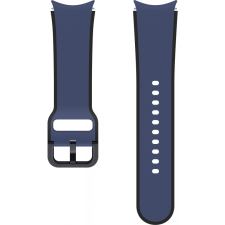 Samsung Galaxy Watch5/Watch 5 Pro Sport Szíj M/L 20mm - Tengerészkék/Fekete okosóra kellék