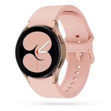  Samsung Galaxy Watch FE okosóra szíj - púder pink szilikon szíj okosóra kellék