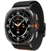  Samsung Galaxy Watch Ultra (47mm) SM-L705, szövet pótszíj, Spigen Lite Fit, fekete