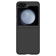 Samsung Galaxy Z Flip5 SM-F731B, Műanyag hátlap védőtok, Spigen Airskin, ultravékony, fekete tok és táska