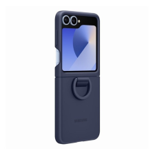 Samsung Galaxy Z Flip6 5G (SM-F741) szilikon telefonvédő (telefongyűrű) sötétkék mobiltelefon kellék