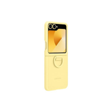 Samsung Galaxy Z Flip6 sárga szilikon tok tok és táska
