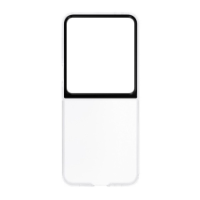Samsung Galaxy Z Flip6 SM-F741B, Műanyag hátlap védőtok, átlátszó, gyári tok és táska