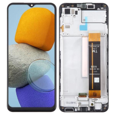 Samsung GH82-28488A Samsung Galaxy M23 OEM LCD kijelző érintővel fekete kerettel előlap mobiltelefon, tablet alkatrész