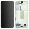 Samsung GH82-30481E Gyári Samsung Galaxy S23 OLED kijelző érintővel Lime színű kerettel előlap