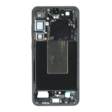 Samsung GH82-33413A Gyári Samsung Galaxy S24 Plus fekete középső keret (Onyx Black) mobiltelefon, tablet alkatrész