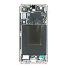 Samsung GH82-33413B Gyári Samsung Galaxy S24 Plus szürke középső keret (Marble Gray) mobiltelefon, tablet alkatrész