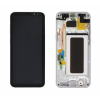 Samsung GH97-20564B Samsung Galaxy S8 Plus ezüst gyári ezüst LCD kijelző érintővel kerettel előlap