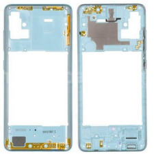Samsung GH98-45033C Gyári Samsung Galaxy A51 kék középső keret (Prism Crush Blue) mobiltelefon, tablet alkatrész