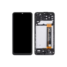 Samsung gyári kijelző A13 (GH82-29227A/29228A) fekete (128219) (128219) mobiltelefon, tablet alkatrész