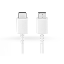 Samsung gyári USB Type-C - USB Type-C adat- és töltőkábel 95 cm-es vezetékkel - EP-DG977BWE - white (ECO csomagolás) kábel és adapter