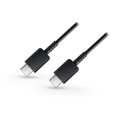 Samsung gyári USB Type-C - USB Type-C adat- és töltőkábel 95 cm-es vezetékkel - EP-DG980BBE - black (ECO csomagolás) kábel és adapter