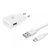 Samsung hálózati töltő USB aljzat (15W, gyorstöltő + EP-DR140AWE Type-C kábel 80cm) FEHÉR 