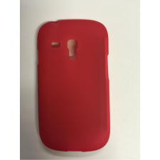 Samsung I8190 Galaxy S3 Mini piros matt szilikon tok tok és táska