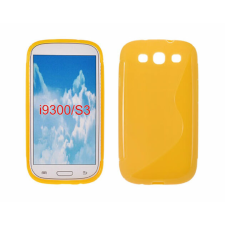 Samsung i9300/i9301 S3/S3 Neo, Szilikon tok, S-Case, sárga tok és táska