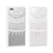 Samsung Lace Samsung A320 Galaxy A3 2017 fehér mandala mintás hátlaptok tok és táska