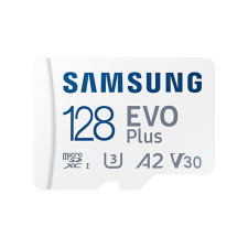 Samsung MicroSD kártya - 128GB MB-MC128SA/EU (EVO PLUS, microSDXC, UHS-I, R160, adapter, 128GB) memóriakártya