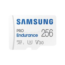 Samsung MicroSD kártya - 256GB MB-MJ256KA/EU (PRO Endurance, Class10, R100/W40, adapter, 256GB) (MB-MJ256KA/EU) memóriakártya