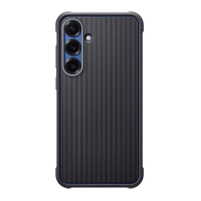Samsung műanyag telefonvédő (dupla rétegű, gumírozott) FEKETE Samsung Galaxy S25 Plus (SM-S936) tok és táska