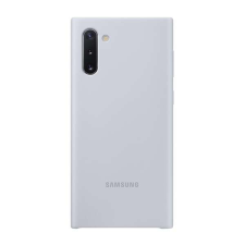Samsung műanyag telefonvédő (szilikon betét) EZÜST Samsung Galaxy Note 10 (SM-N970F) tok és táska