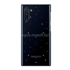 Samsung műanyag telefonvédő (ultravékony, hívás és üzenetjelző funkció, LED világítás) FEKETE (EF-KN970CBEGWW) tok és táska