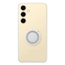 Samsung műanyag telefonvédő (ultravékony, tartógyűrű, kitámasztó) ÁTLÁTSZÓ Samsung Galaxy S24 Plus (SM-S926) tok és táska