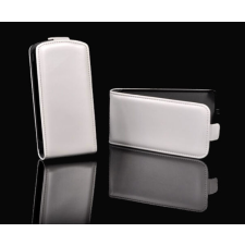 Samsung N9000 Galaxy Note 3, Lefele nyíló flip tok, fehér tok és táska