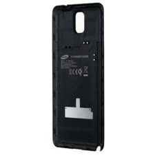 Samsung N9000/N9005 Galaxy Note 3, Akkufedél, fekete  (Qi vezeték nélküli NFC akkufedél) mobiltelefon, tablet alkatrész