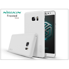 Samsung N930F Galaxy Note 7 hátlap képernyővédő fóliával - Nillkin Frosted Shield - fehér tok és táska