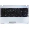 Samsung NP-RV511, RV515, RV509, RV520, RC520 gyári billentyűzet palmresttel (UK kiosztás)