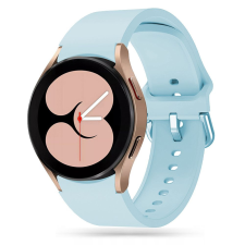 Samsung Okosóra kiegészítők Samsung Galaxy Watch7 okosóra szíj - égkék szilikon szíj okosóra kellék