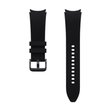 Samsung pótszíj (egyedi méret, M / L méret, ECO bőr, állítható, prémium) FEKETE Samsung Galaxy Watch 6 Classic 47mm (SM-R960), Samsung Galaxy Watch 6 40mm (SM-R930), Samsung Galaxy Watch 6 44 okosóra kellék