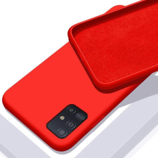 Samsung Premium szilikon tok, Samsung A23 5G, Piros tok és táska