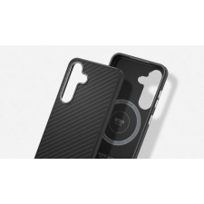 Samsung S25 Plus Aramid ütésálló tok, Fekete-ezüst (OSAM-GP-FPS936PGA) tok és táska