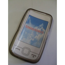 Samsung S5600 Preston/S5603 Star 3G, Szilikon tok, S-Case, füst tok és táska