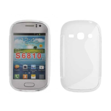 Samsung S6810 Galaxy Fame, Szilikon tok, S-Case, átlátszó tok és táska