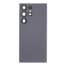 Samsung S918 Galaxy S23 Ultra, Akkufedél, (kamera plexi, ragasztó), szürke mobiltelefon, tablet alkatrész