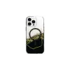 Samsung S921/S931 Galaxy S24/S25, Szilikon tok, Epoxy MagSafe, fekete
