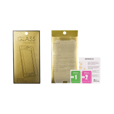 Samsung S931 Galaxy S25, Kijelzővédő fólia (ütésálló) Glass-Gold (ujjlenyomatos feloldással) mobiltelefon kellék