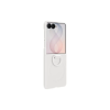 Samsung Samsung Galaxy Z Flip 8 Silicone Magnetic Cover with Ring, gyári szilikon tok gyűrűvel, fehér, EF-EF776CWE (EF-EF776CWEGWW)