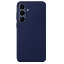 Samsung Silicone Cover Galaxy S25 FE gyári hátlap tok, sötétkék tok és táska
