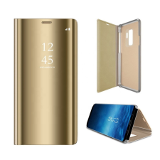 Samsung Smart Clear View Samsung G980 Galaxy S20 4G / S20 5G arany okos könyvtok tok és táska