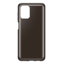 Samsung szilikon telefonvédő FEKETE Samsung Galaxy A12 (SM-A125F / SM-A127F) tok és táska