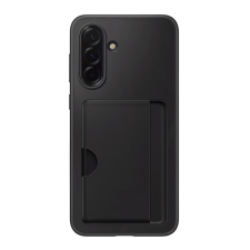 Samsung szilikon telefonvédő (kártyazseb) FEKETE Samsung Galaxy A36 5G (SM-A366) mobiltelefon kellék