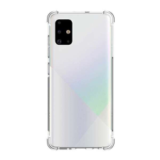 Samsung Szilikon telefonvédő (közepesen ütésálló, légpárnás sarok) ÁTLÁTSZÓ Samsung Galaxy A71 (SM-A715F) tok és táska