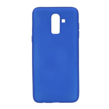 Samsung Szilikon telefonvédő (matt) KÉK Samsung Galaxy A6+ (2018) SM-A605F tok és táska